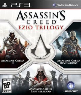 ASSASSINS CREED EZIO TRILOGY (Playstation 3 PS3)