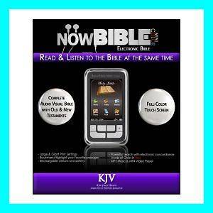 KJV NowBible Mini Color Audio Visual Reader Now Bible Electronic  