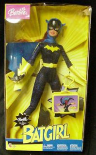 Batgirl Barbie Doll DC Comics 2004 Batman Mattel Superhero