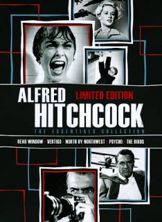 Alfred Hitchcock The Essentials Collection DVD, 2011, 5 Disc Set 