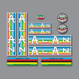 0314 Alan Bicycle Stickers   Decals   Transfers