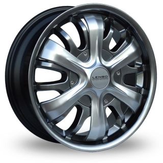 18 Lenso Spin City Alloy Wheels & Nankang NS 20 Tyres 