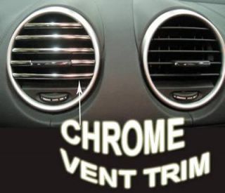 Chrome AC VENT TRIM Molding Interior buick 2 (Fits Commercial Chassis 