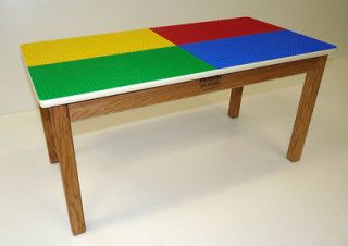 LEGO BLOCKS WORK WITH KIDS PLAY TABLE21 tall4 COLOR SURFACENEWMA 