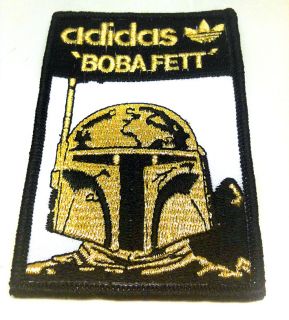 STAR WARS / Adidas Gold #3 Boba Embroided Patch