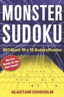   15 X 15 Sudoku Puzzles by Alastair Chisholm 2006, Paperback