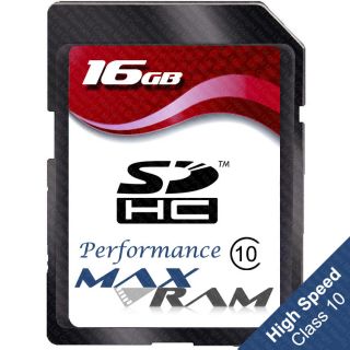 16GB SDHC Memory Card for Digital Cameras   Aiptek A HD 200 & more