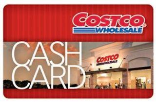 COSTCO gift cash card   collection free pass to purchase at warehouse