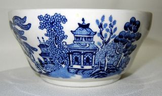 Churchill England Open Sugar Bowl Discontinued Blue Willow
