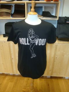 worn by holywood T Shirt   black Lita Ford of the runways large