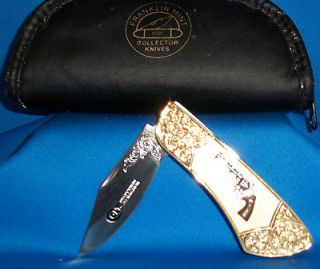 Franklin Mint Collectible COLT Knife   SINGLE ACTON ARMY PEACEMAKER