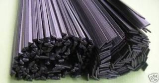 ABS Plastic welding rods (MIX 3/4/6mm) black 60 pcs /triangular/flat 