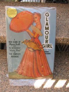 Queen Holden Glamour Girl paper Dolls 1985 New Old Stock