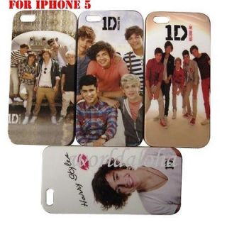 4pcs New One Direction Hard Back Cover Case For Apple iPhone 5 5G 