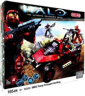 Halo Wars Mega Bloks Set #96866 UNSC Troop Transport Warthog