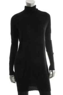 Cris Los Angeles NEW Black Cashmere Long Sleeve Turtleneck Sweater XS 