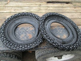 80/4.00 8 Tire DIAMOND tread snowblower tiller tractor cub cadet 