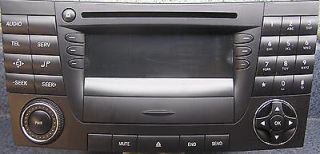 2003 W211 MERCEDES E / CLS CLASS CD PLAYER RADIO BE 6069 