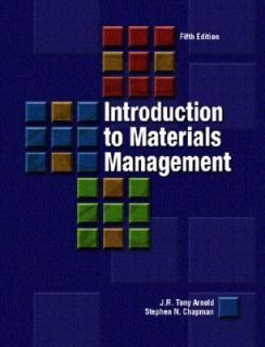 Introduction to Materials Management by J. R. Tony Arnold and Stephen 