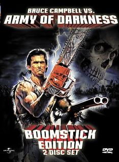 Army of Darkness DVD, 2003, 2 Disc Set, Boomstick Edition