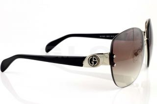 New Authentic Giorgio Armani Sunglasses GA 755 EEICC Light Gold 