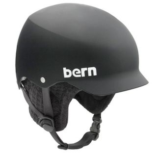 Bern Baker Hard Hat Snowboard Ski Skate Audio Helmet 2012 Matte Black 