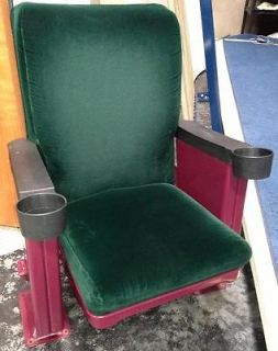 Lot of 160 Theater Seating Movie Auditorium chairs cinema seats used 