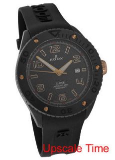 Edox Class 1 Automatic Rotating Bezel Mens Luxury Diver Watch 80078 