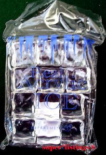 Dept. 56 Real Acrylic Ice Cubes 1 by 1 Package of 12 Heritage 44476