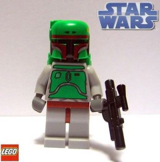 LEGO Star Wars minifig BOBA FETT with blaster gun   NEW   original 