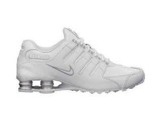 NEWNike Shox NZ Running Shoes Sneakers Womens WHITE Style# 314561 109 