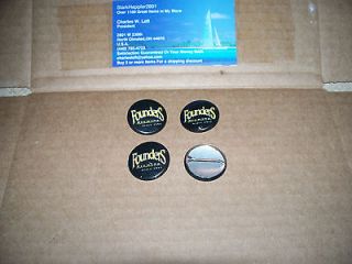 Lot of Four (4) Founders Brewing Since 1997 Metal Pins 1 FREE U.S 