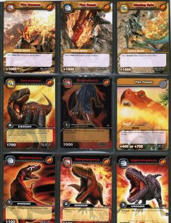DINOSAUR KING UD TCG Card DKCG Page of 9 [FIRE][Gorgosa​urus][SM] 1 