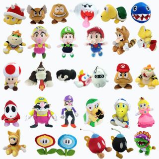 Nintendo Super Mario Bros Plush Character Soft Toy Stuffed Animal Doll 