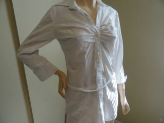 NWOT New Women Kenar White Blouse /Top / Shirt Size L