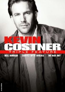 Kevin Costner   Triple Feature DVD, 2008, 3 Disc Set, Checkpoint 
