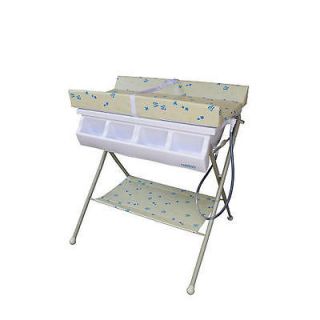 Baby Diego Bathinette Baby Bath & Changing Table Combo   Beige