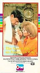 The Secret Life of An American Wife VHS
