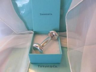 Tiffany Co Sterling Silver Baby Rattle in Jewelry & Watches