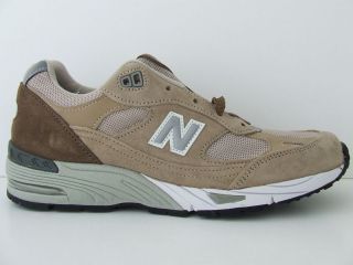 Womens New Balance 991 BEP Beige Retro Trainers Sneakers Made In 