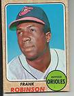 1968 topps #500 Frank Robinson Baltimore Orioles HOF