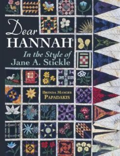 Dear Hannah In the Style of Jane Stickle by Barbara Smith and Brenda 