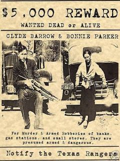 bonnie and clydeDEADLY DUO CLYDE BARROW & BONNIE PARKER