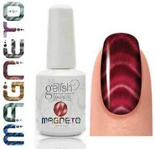 Gelish Magneto Soak Off & Nail Lacquer Combo Kit # 4   Electric Metal 