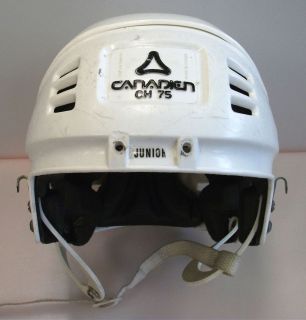   CH75 CH 75 ice hockey helmet junior jr rare equipment sz Canadian