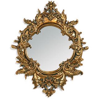 Wall Mirror RoCoCo Baroque Antique Gold Leaf 21 x 16