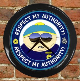 NEW South Park Respect My Authority Wall Clock Decor