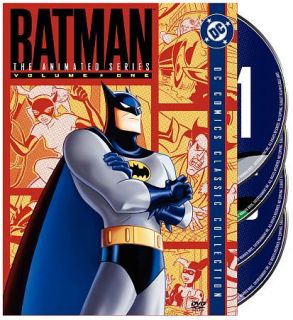 Batman The Animated Series   Vol. 1 DVD, 2004, 4 Disc Set