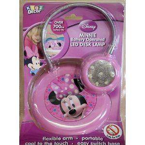 Minnie Mouse Childrens Battery Operated LED Desk Lamp