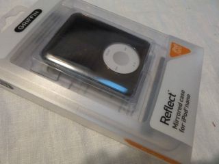 Mirror Reflect Case Apple iPod Nano 3g Griffin Silver Matte Black 